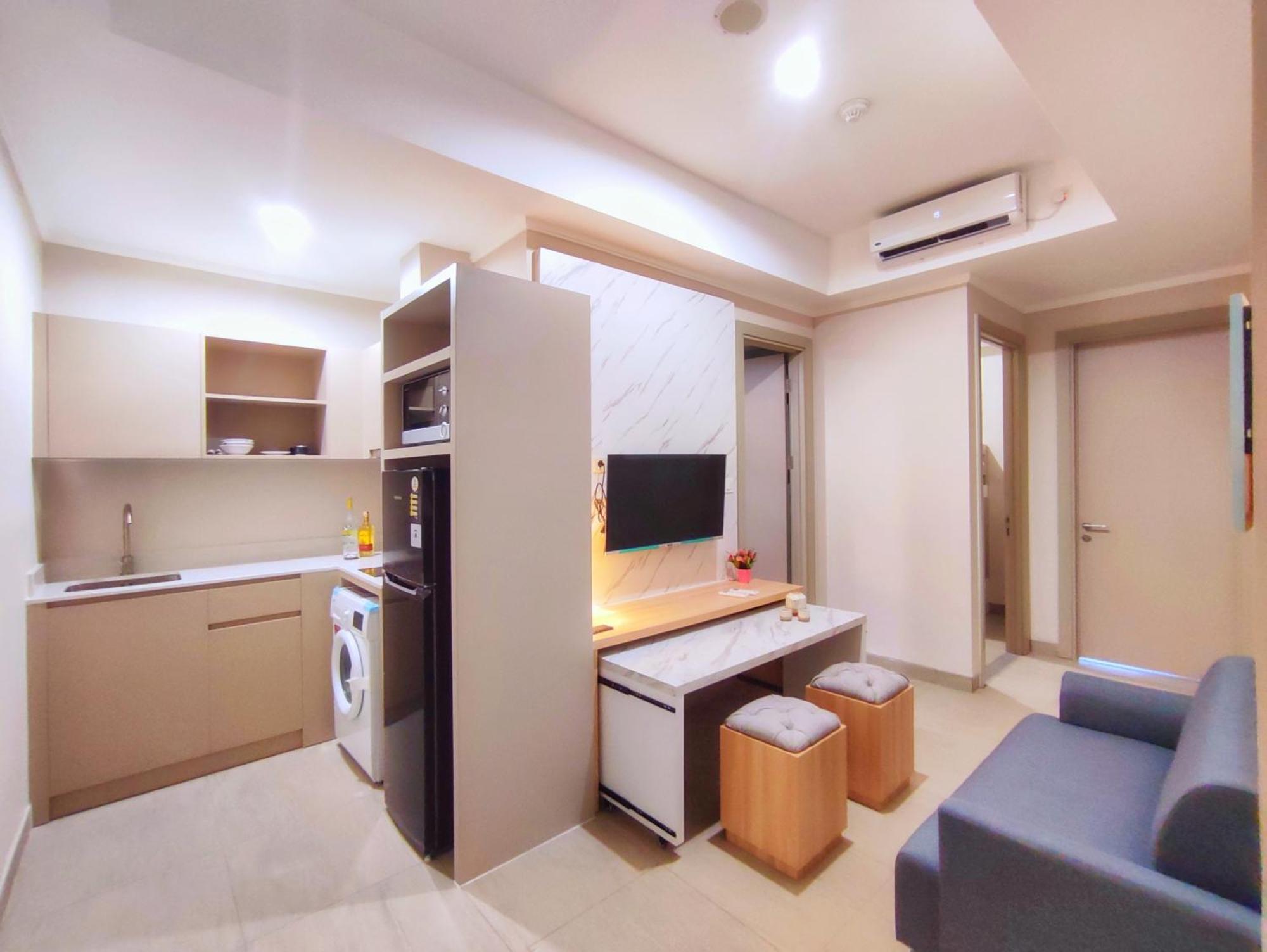Brand New 2Br Apt Menara Jakarta, Jkt Inter Expo Daire Dış mekan fotoğraf