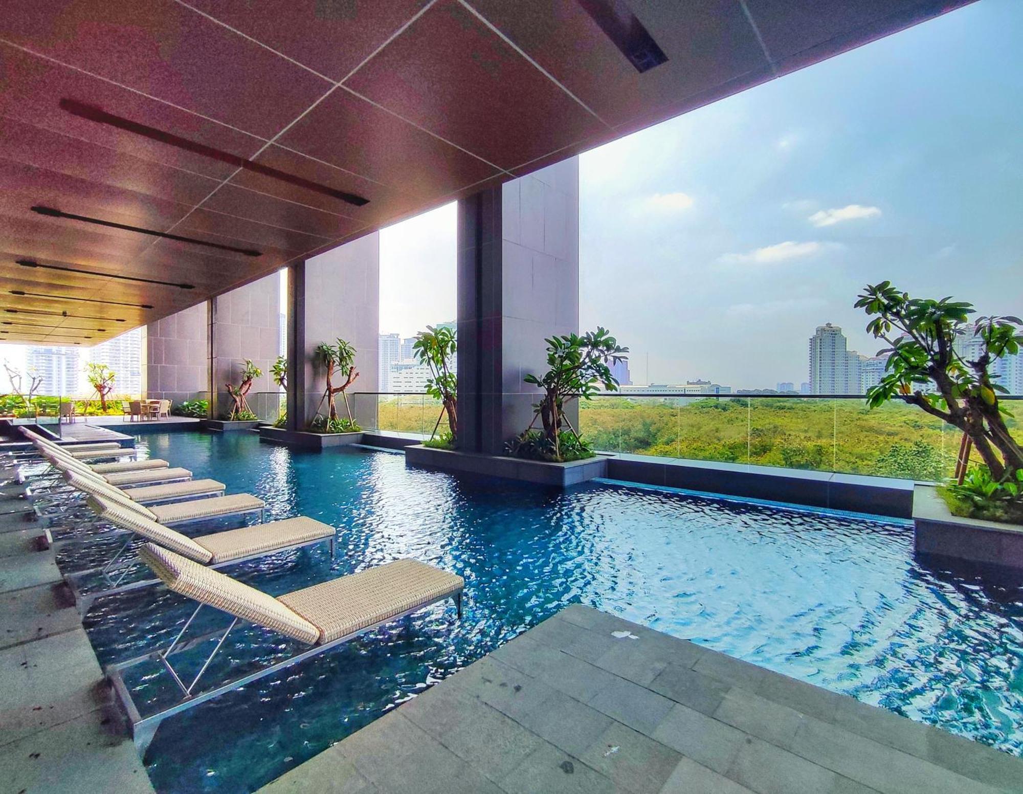 Brand New 2Br Apt Menara Jakarta, Jkt Inter Expo Daire Dış mekan fotoğraf